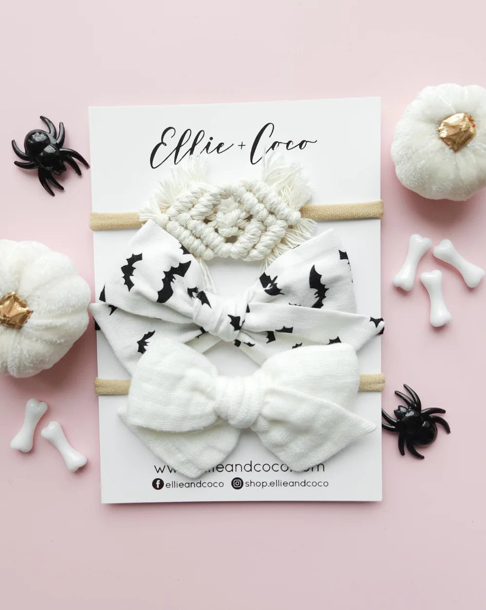 Ensemble de bandeaux d'Halloween pour bébé