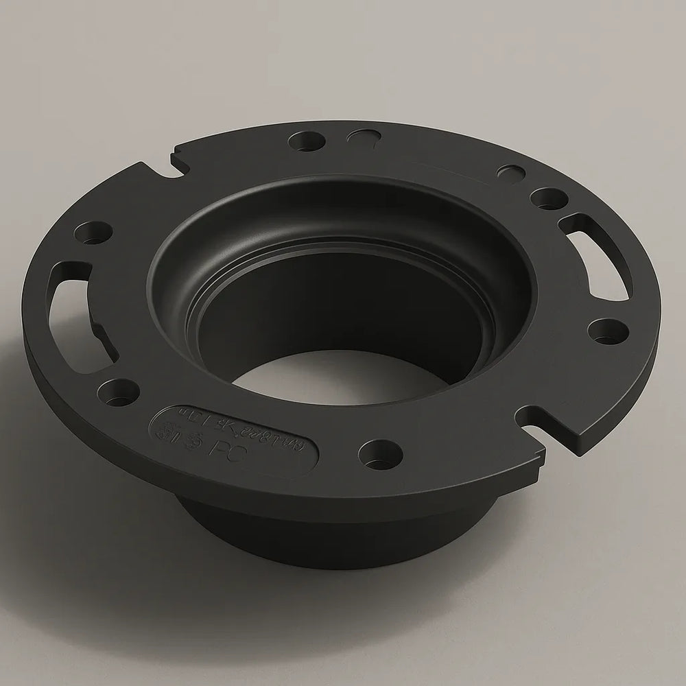 LESSO ABS Closet Flange — 4×3 Hub DWV Toilet Flange, cUPC