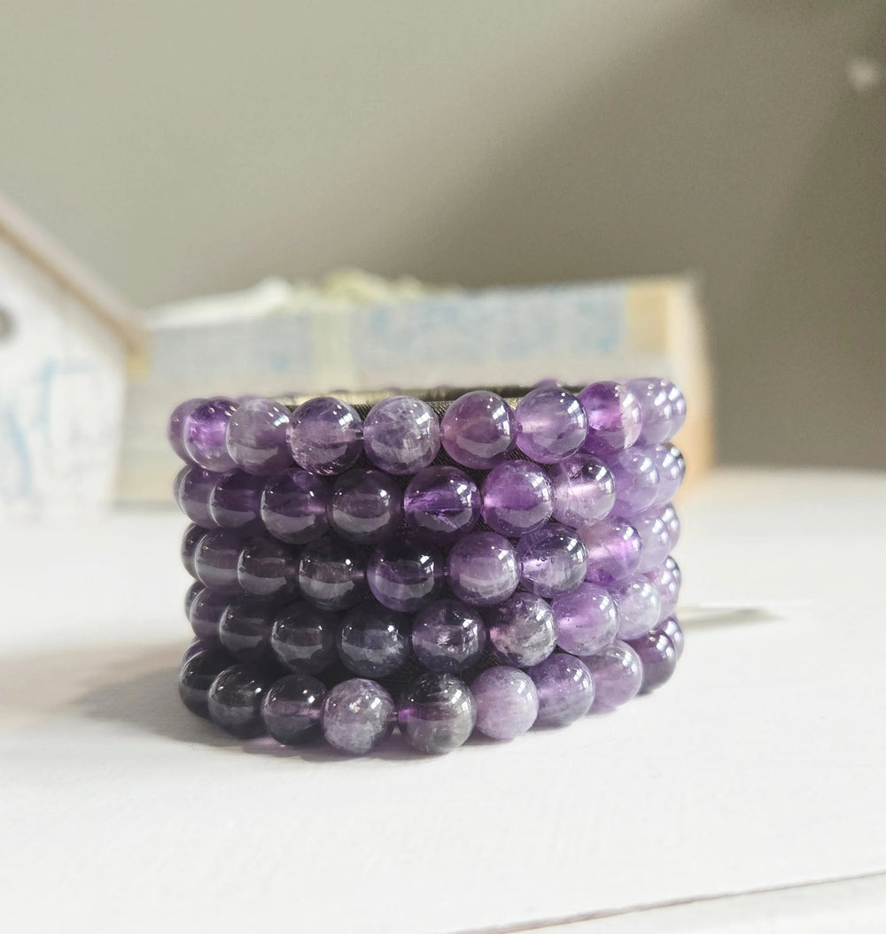 Bracelet en Améthyste Fait Main