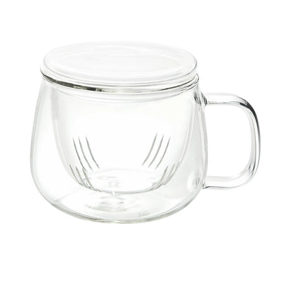 Tasse à thé en verre avec infuseur pour thé en vrac