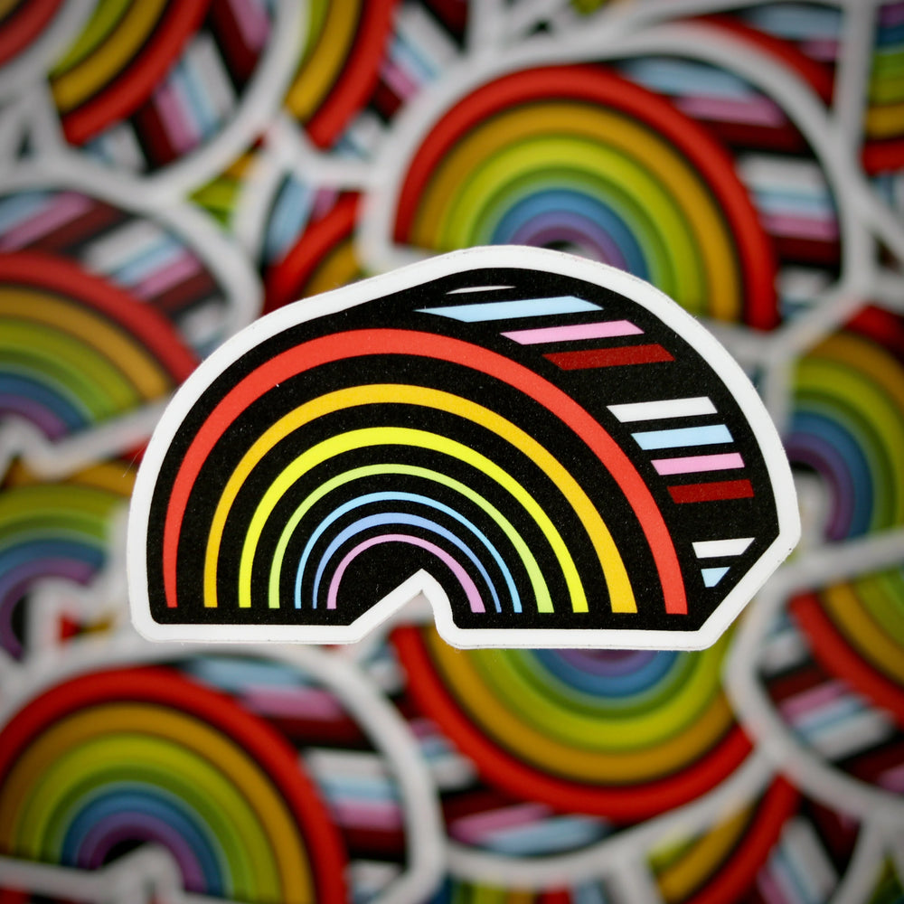 3D Rainbow Sticker
