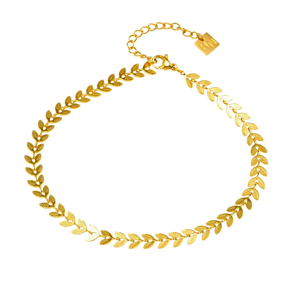 ALALA LG : Cheville Botanique Beauté Feuille Embossée