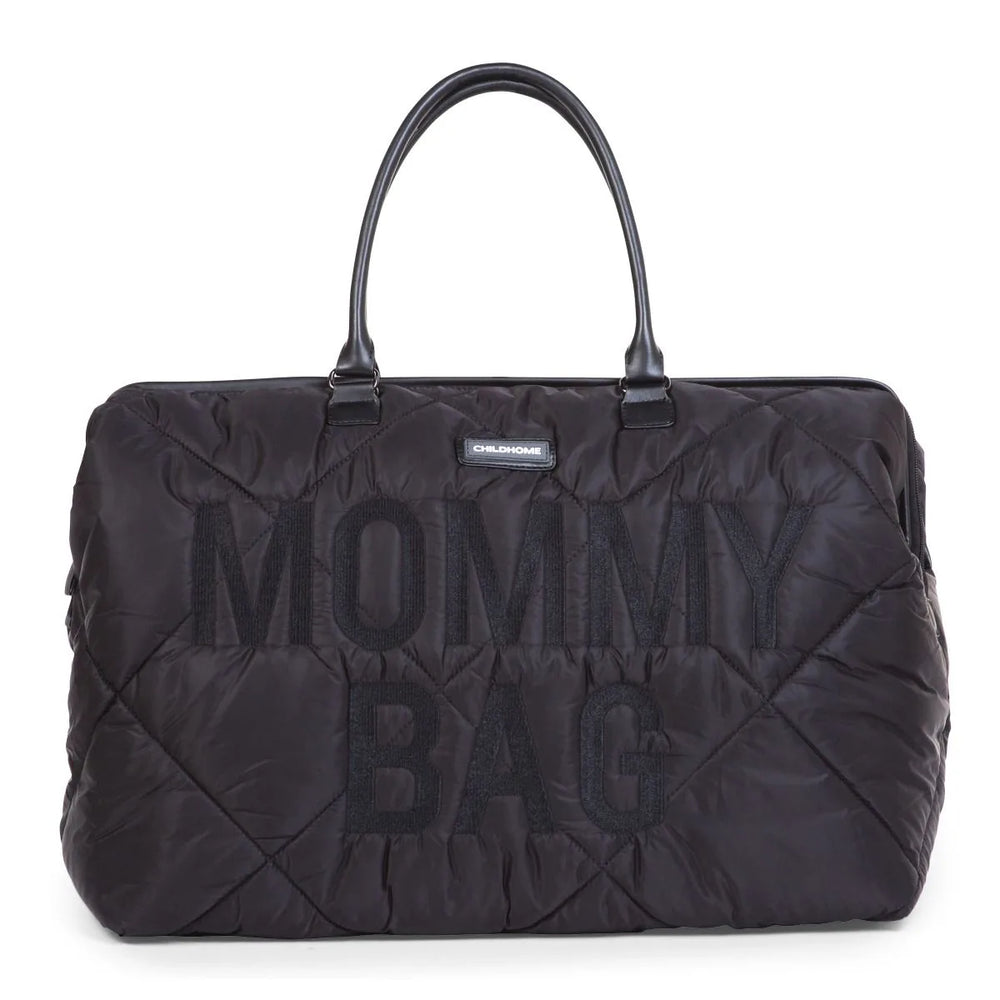 Sac de maternité matelassé Nuage de Confort - Noir