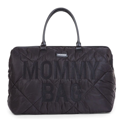 Sac de maternité matelassé Nuage de Confort - Noir