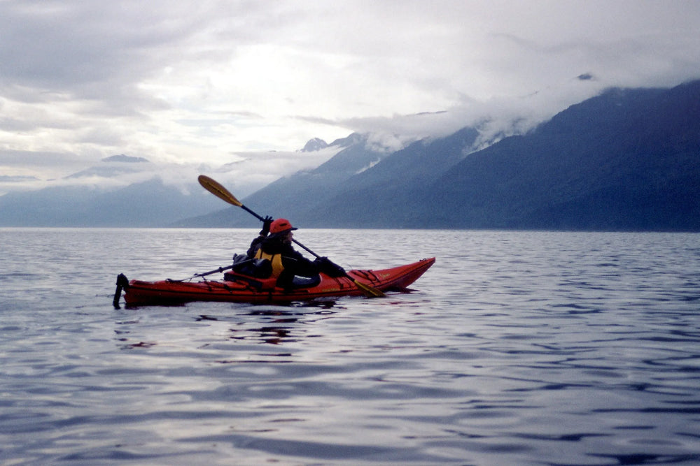 Carte de kayak et de navigation dans le détroit de Johnstone 236