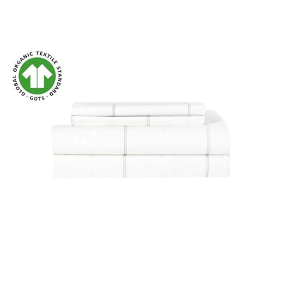Ensemble de draps essentiels en percale biologique