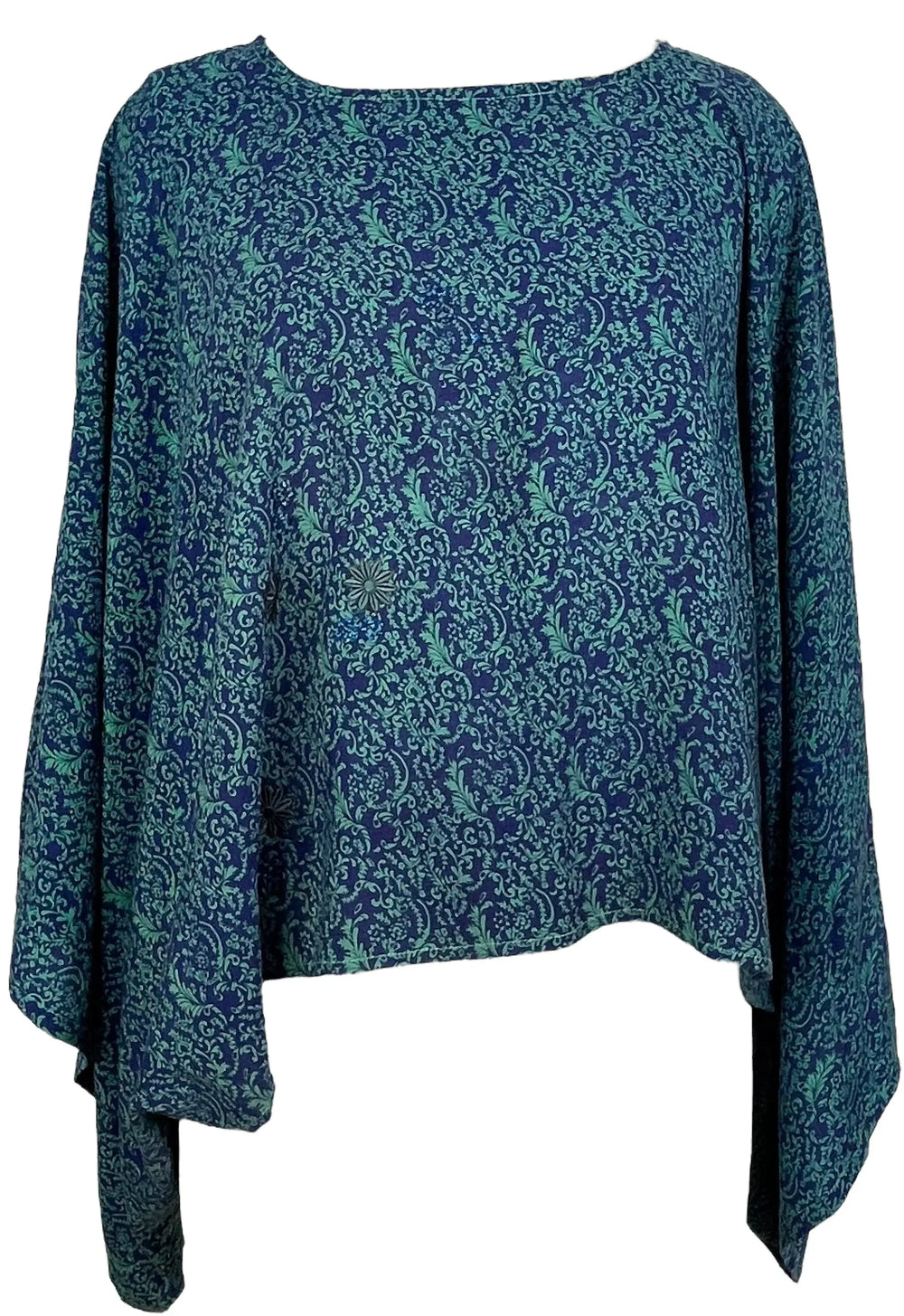 PRC7748 Haut à manches kimono en pure soie Avatar