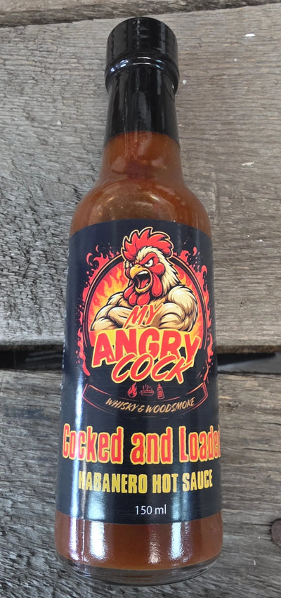 Ma Sauce Piquante Angry Cock Habanero Prête à Tirer