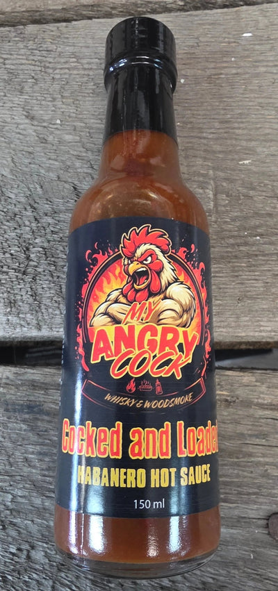 Ma Sauce Piquante Angry Cock Habanero Prête à Tirer