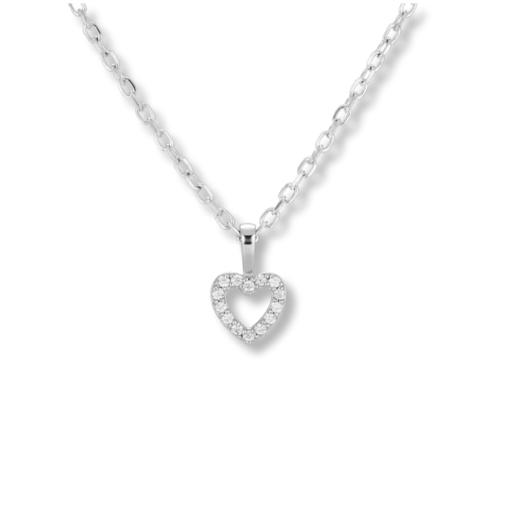 Sterling Silver Heart Necklace