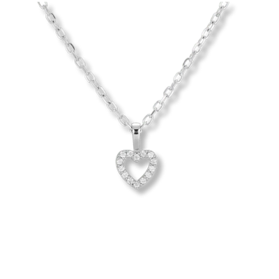 Collier Cœur en argent sterling