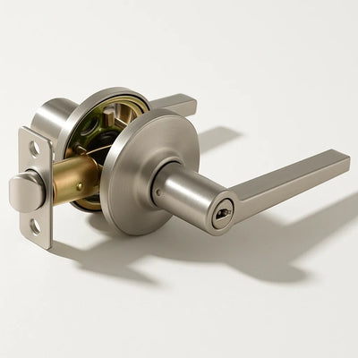 Poignée de porte Vellum Hardware Vertex — Noyau solide, à clé, intimité, passage et décorative