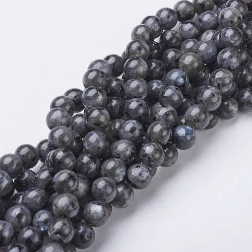 Larvikite Gemstone Beads