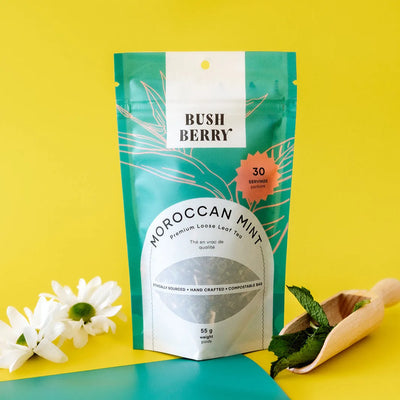 Thé à la menthe marocaine biologique
