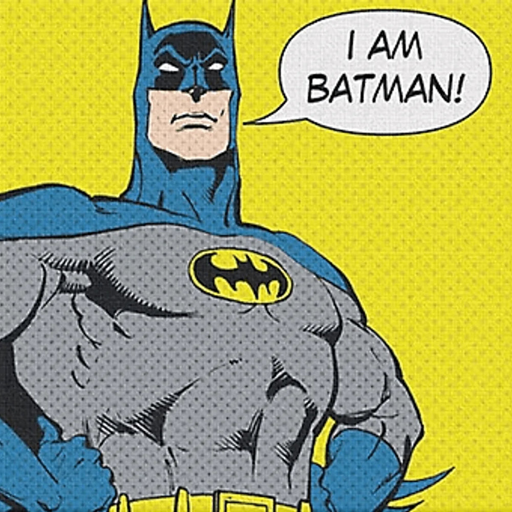 Toile Murale "I Am Batman" 12x12