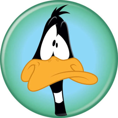 Looney Tunes - Daffy Duck sur bouton vert