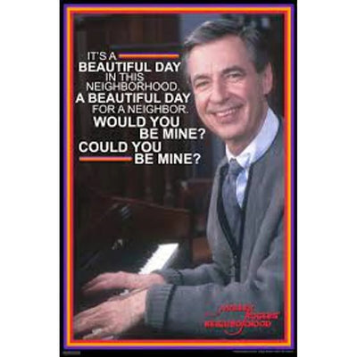 Affiche "Beautiful Day" de Mr. Rogers