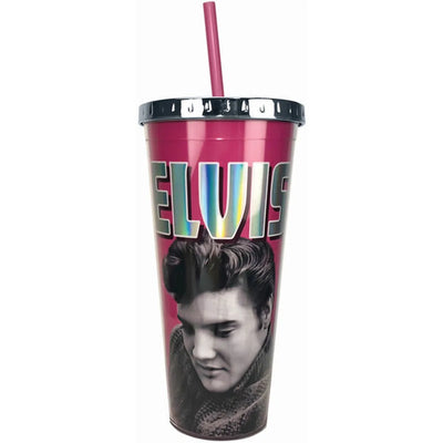 Elvis Pink Acrylic Foil Cup