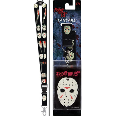 Lanière Friday the 13th : Masque et Couteau