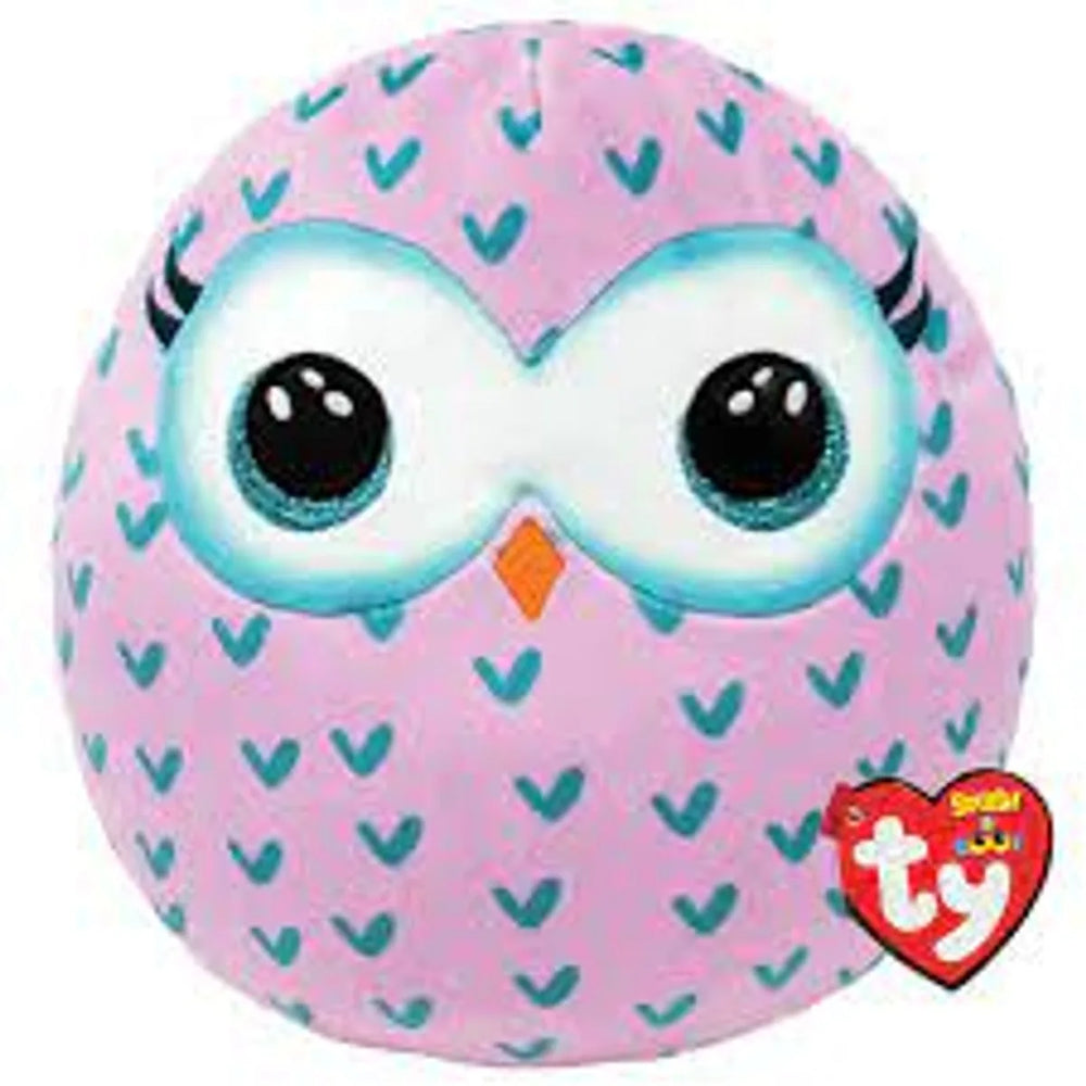 Ty Squish-a-Boos - Winks la Chouette 14 po