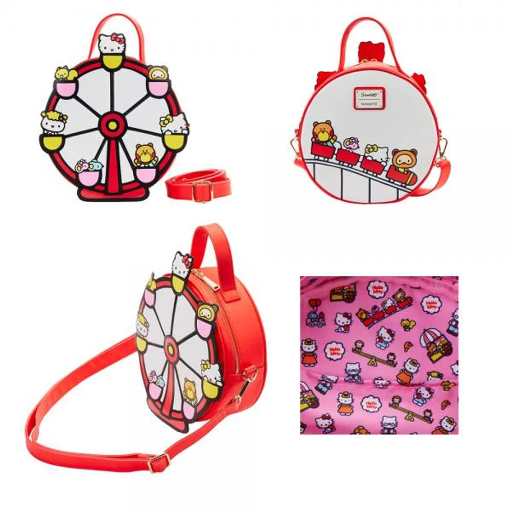 Sac bandoulière Loungefly Sanrio Hello Kitty Carnaval