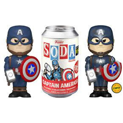 Avengers Endgame Captain America Vinyl Soda (Exclusivité EE)
