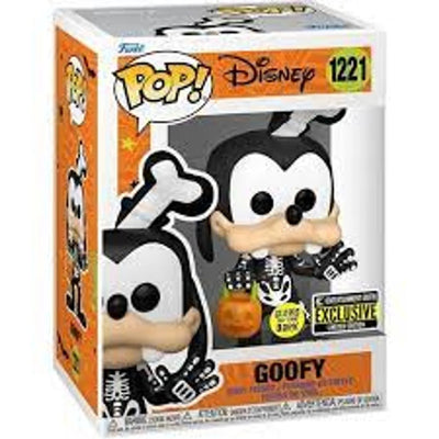 POP! Disney - Dingo Squelette Luminescent - Exclusivité EE