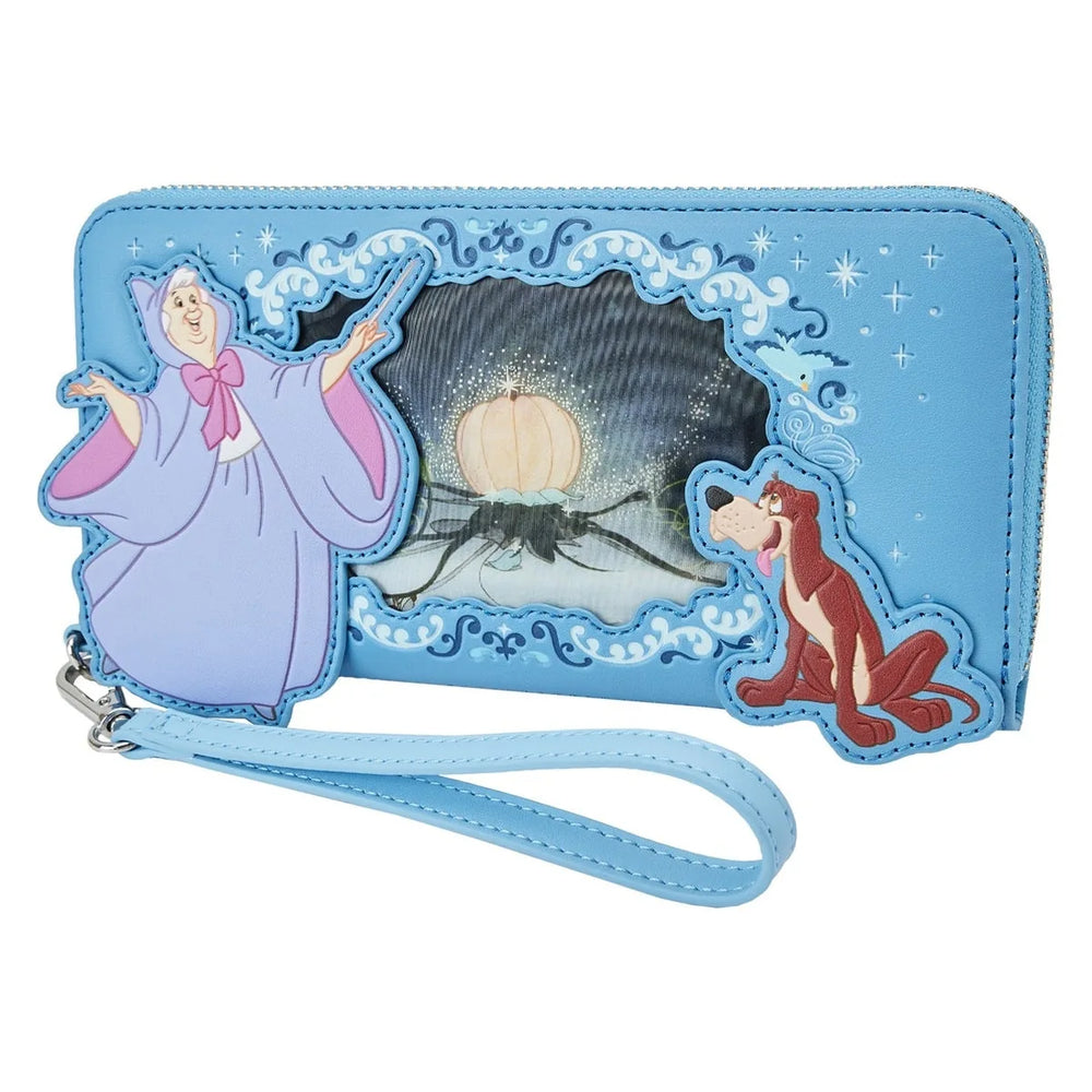 Loungefly - Cinderella Lenticular Series Zip Around Wallet