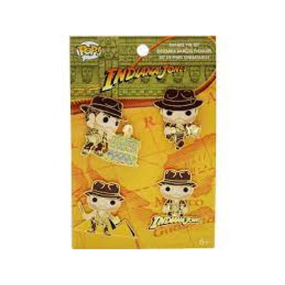 Ensemble de 4 épingles POP! - Indiana Jones