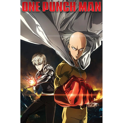 Affiche "One Punch Man Destruction" 24x36