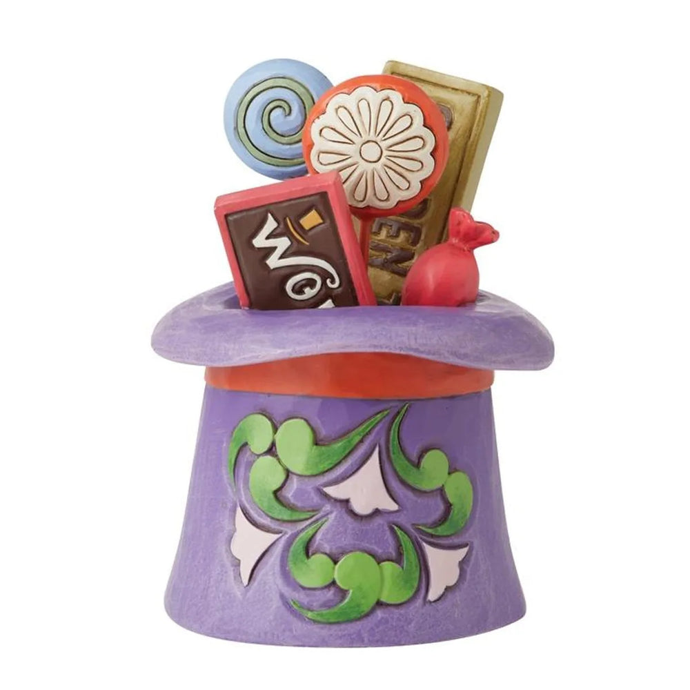 Chapeau Willy Wonka avec Friandises Jim Shore