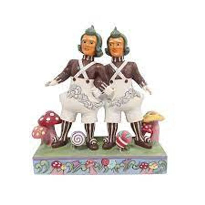Willy Wonka Oompa Loompas Côte à Côte Jim Shore