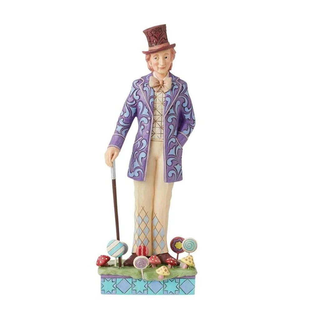 Willy Wonka avec canne Jim Shore