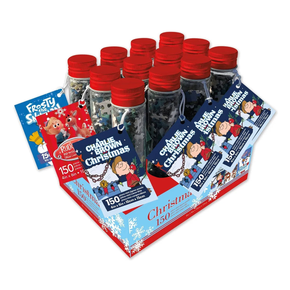Micro-casse-tête de Noël 150 pièces en tube