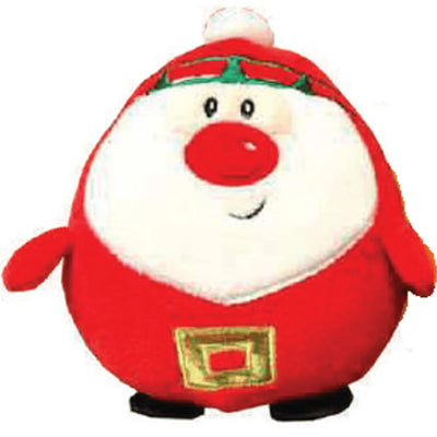 Santa Round Plush