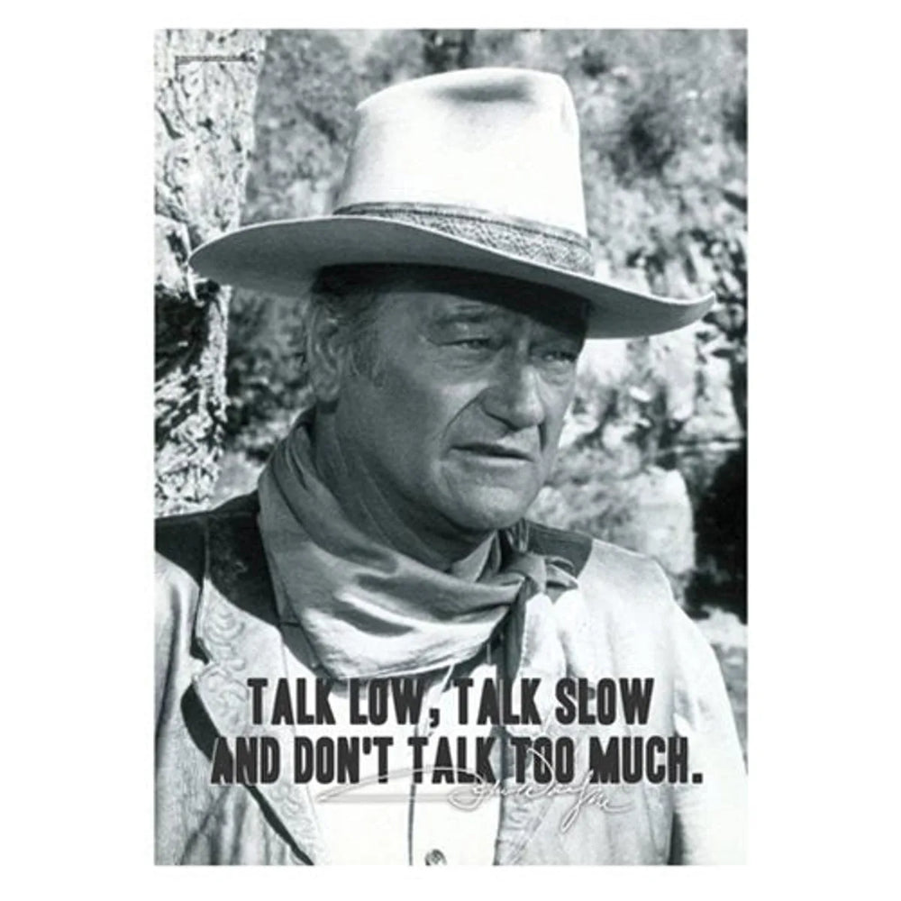 John Wayne Mighty Print