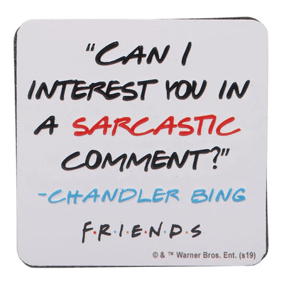 Aimant de commentaire sarcastique de Chandler Bing