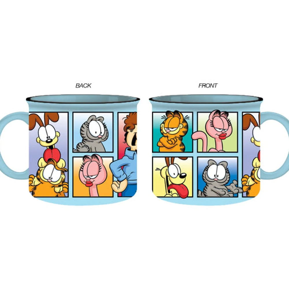 Garfield 20oz Ceramic Camper Mug
