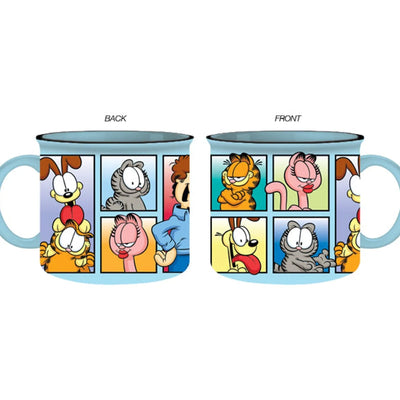 Garfield 20oz Ceramic Camper Mug
