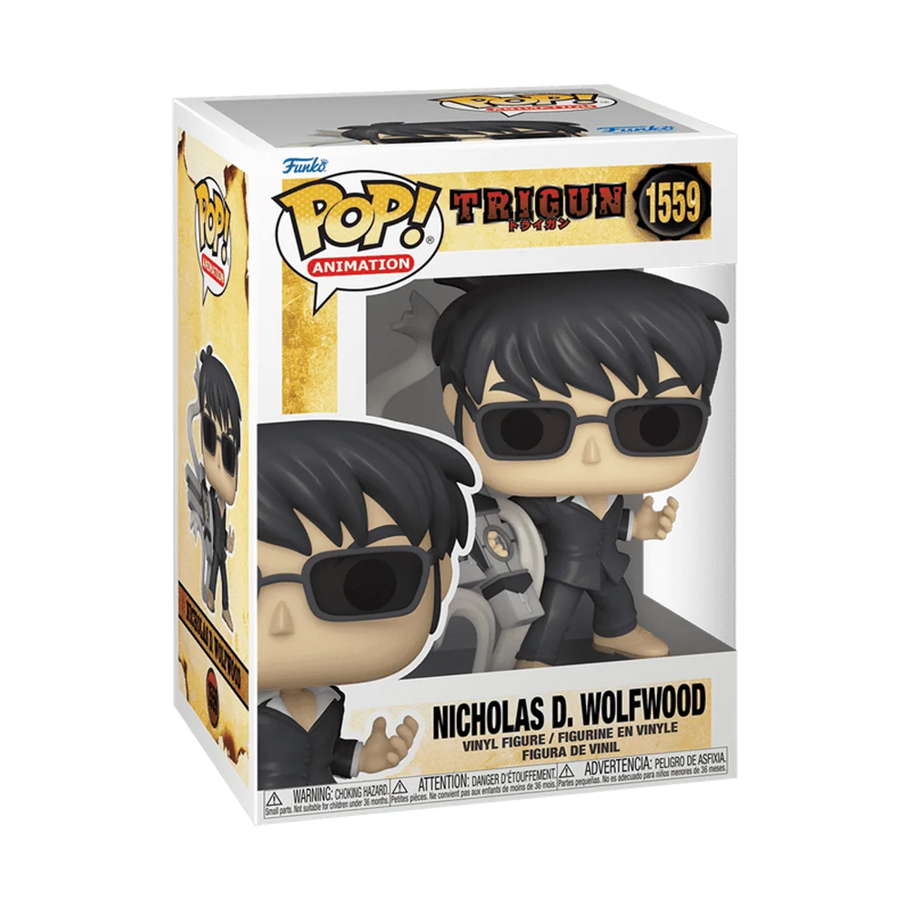 POP! Trigun - Wolfwood with Punisher