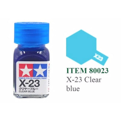 Tamiya EX-23 Bleu Clair Émail Bouteille 10mL (1/3oz)