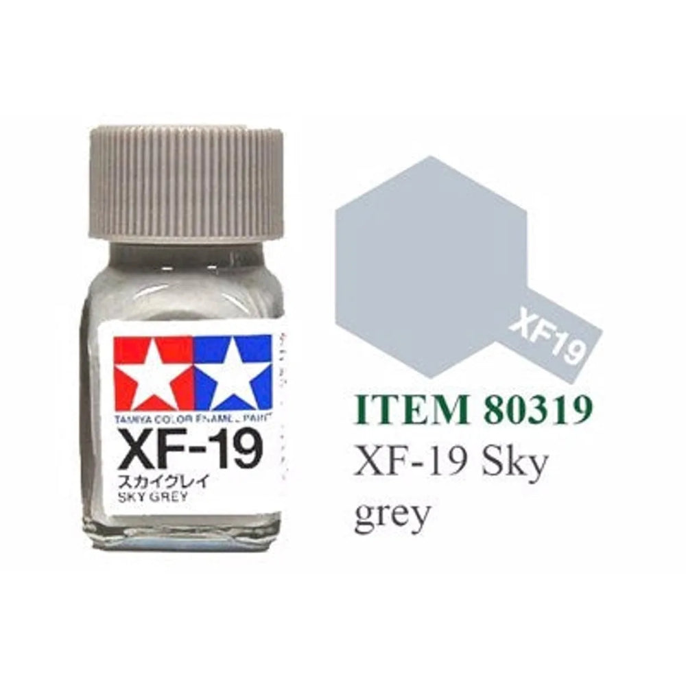 Tamiya Enamel EXF-19 Gris Ciel Mat Bouteille 10mL (1/3oz)