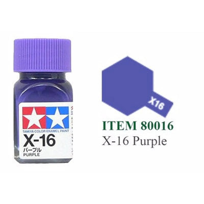 Tamiya Email EX-16 Violet Bouteille Mini 10 ml (1/3 oz)