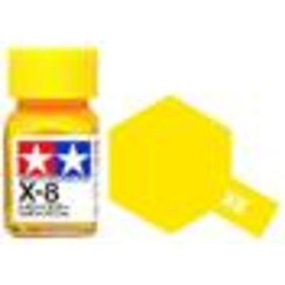 Tamiya Email EX-8 Jaune Citron Lustré Mini Bouteille 10mL (1/3oz)