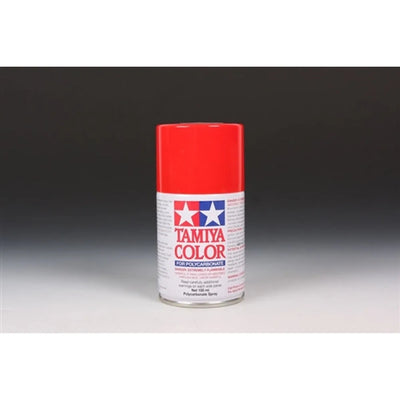Tamiya Color For Polycarbonate PS-34 Bright Red Spray Paint 100mL