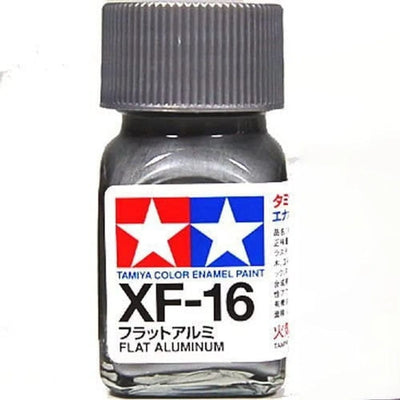 Tamiya EXF-16 Aluminium Mat Bouteille Mini 10 ml (1/3 oz)
