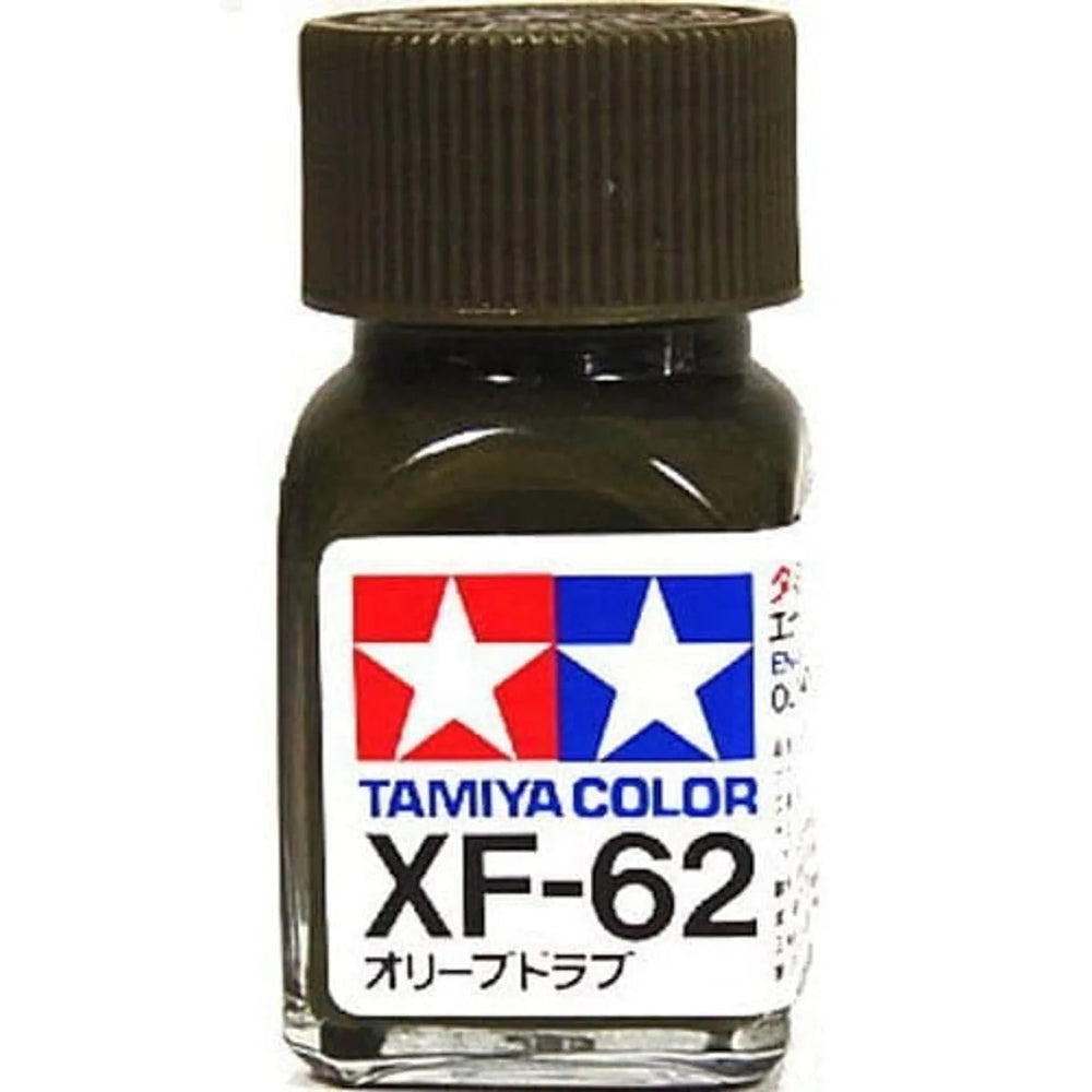 Tamiya Enamel EXF-62 Olive Drab Mini Bottle 10mL (1/3oz)
