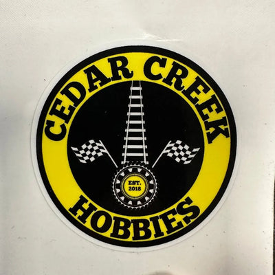 Autocollant Cedar Creek Hobbies 2 po