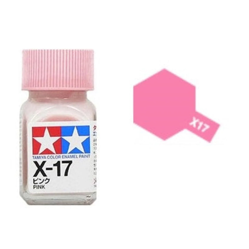 Tamiya Enamel EX-17 Pink Mini Bottle 10mL (1/3oz)