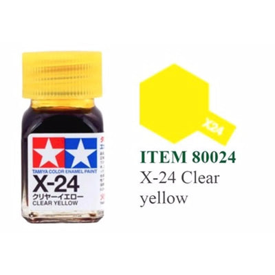Tamiya Laque EX-24 Jaune Clair Mini Bouteille 10 ml (1/3 oz)